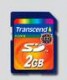 创见Transcend133倍速SD2G卡